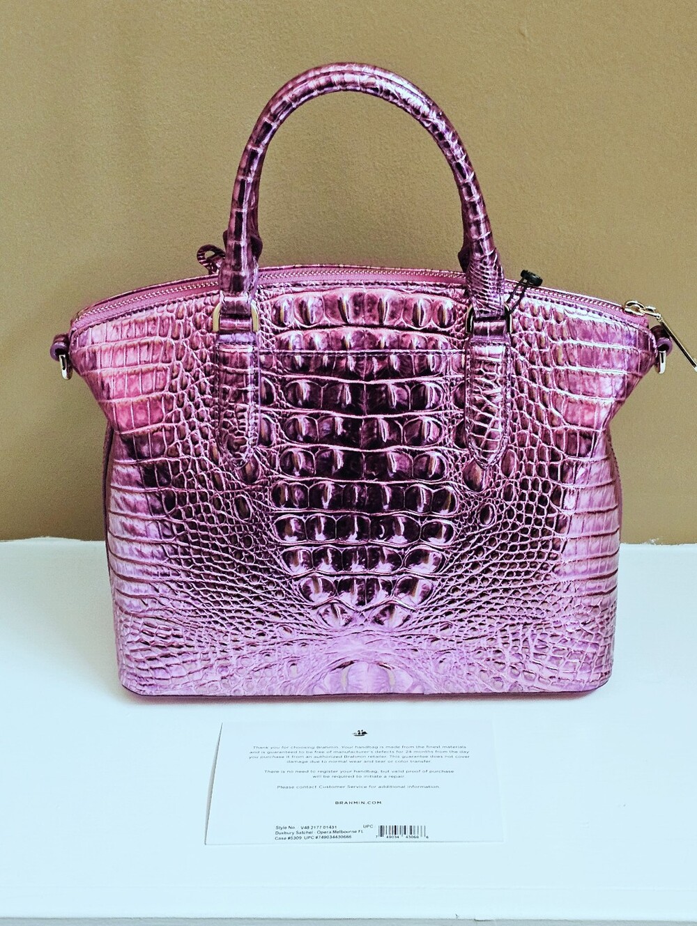 NWT Brahmin OPERA Medium Duxbiry - Picture 3 of 14
